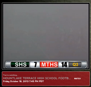 Do not adjust your dial. The fog took over the game in the second half against Shorecrest.