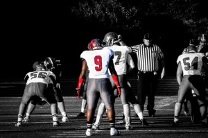 Malcom Johnson (9) in last week's win over the Everett Seagulls.